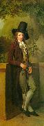 TISCHBEIN, Johann Heinrich Wilhelm Portrat des Herrn Chatelain oil painting reproduction